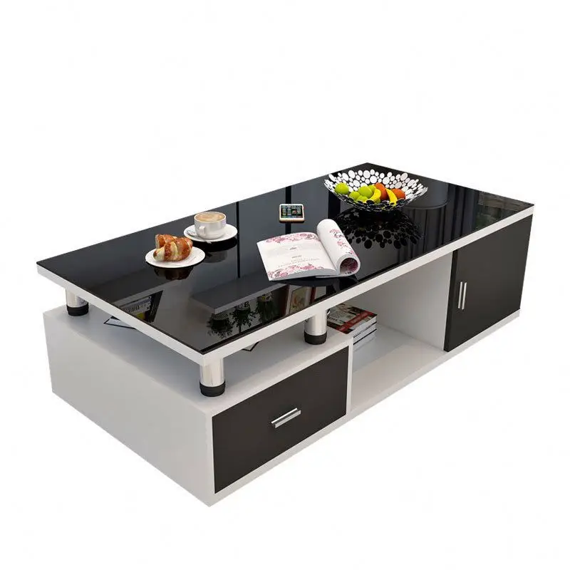 Practical TV Cabinet with Color CLights Universal Entertainment Center Glossy TV Cabinet