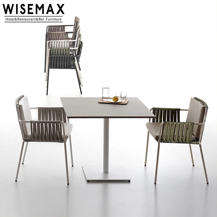 Outdoor furniture garden leisure rattan chair single chair Nordic balcony wicker rope chair