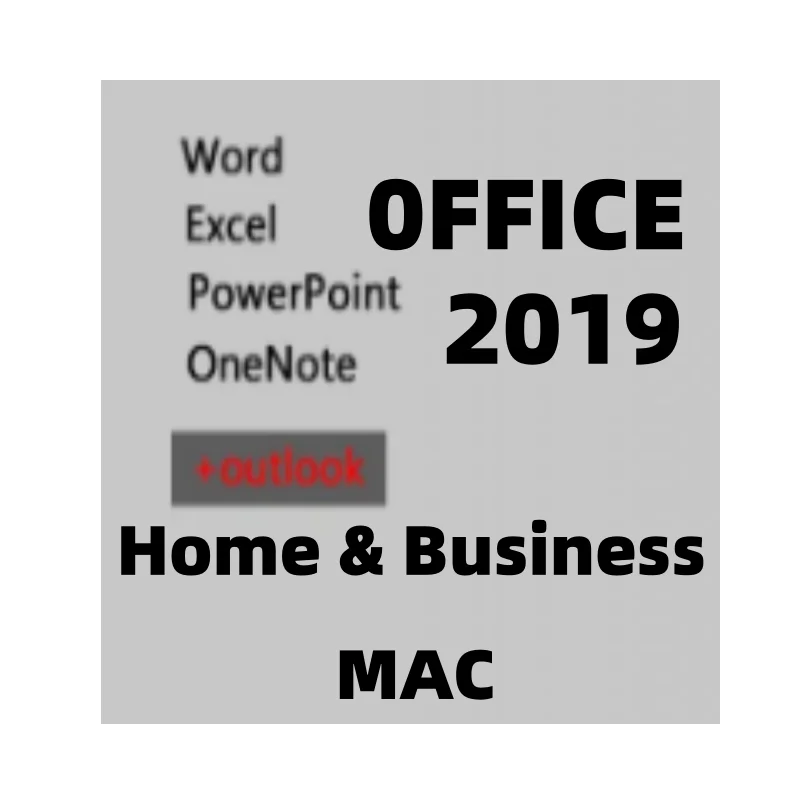 Genuine Bind Key 0ffice 2019 Home And Business For MAC 100% Online Activation 2019 HB For MAC Digital License Send by Email