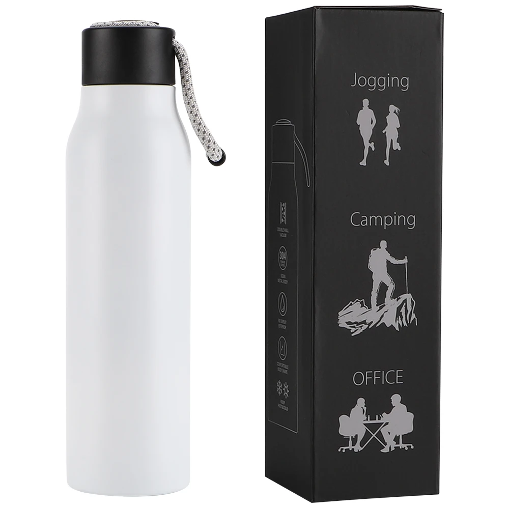 2021 New Arrive Stainless Steel  Double Wall Custom Logo Keeping Hot for 24 Hours Vacuum Flask Bottle