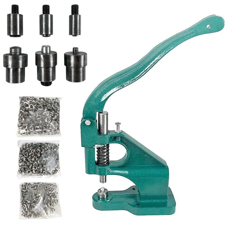 Durable Manual Hand Button Eyelet Rivet Press Machine