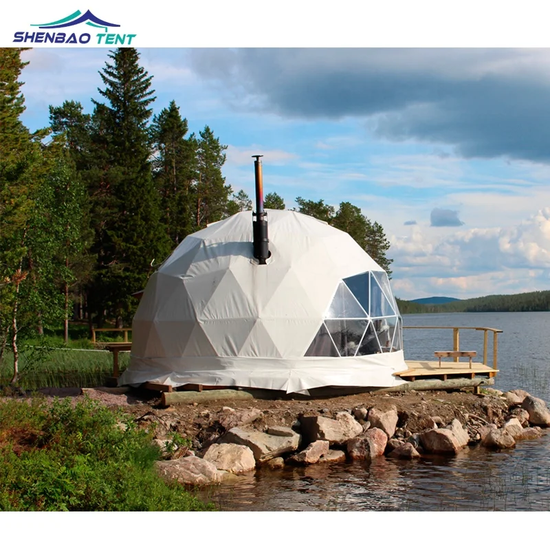 Высококачественные новые продукты палатка для курортного отеля роскошные глэмпинговые палатки купольные дома с ванной кабиной
