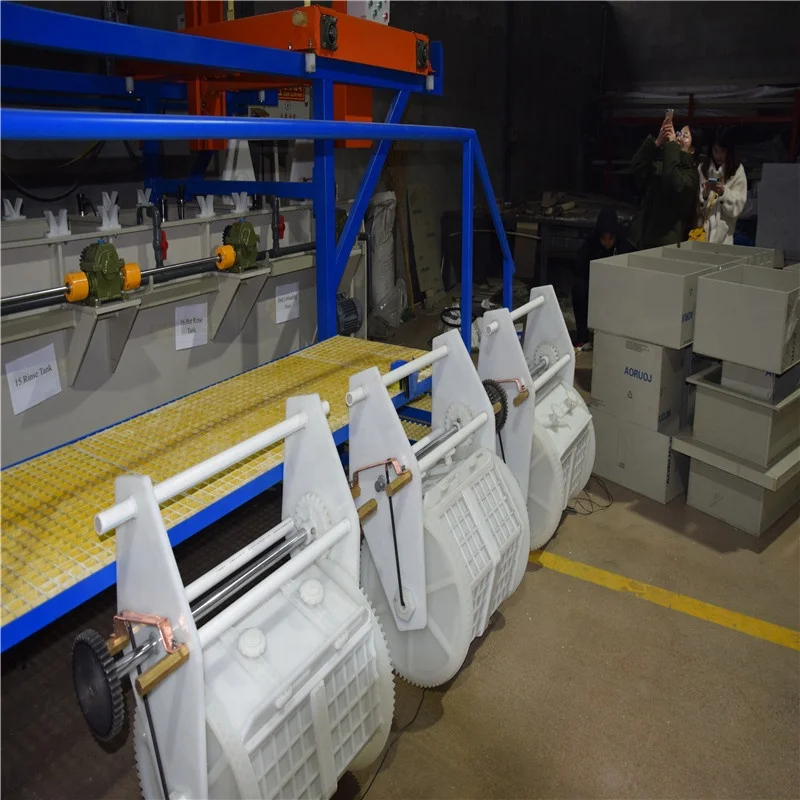 gold plating machine/nickel plating/electro galvanizing plant