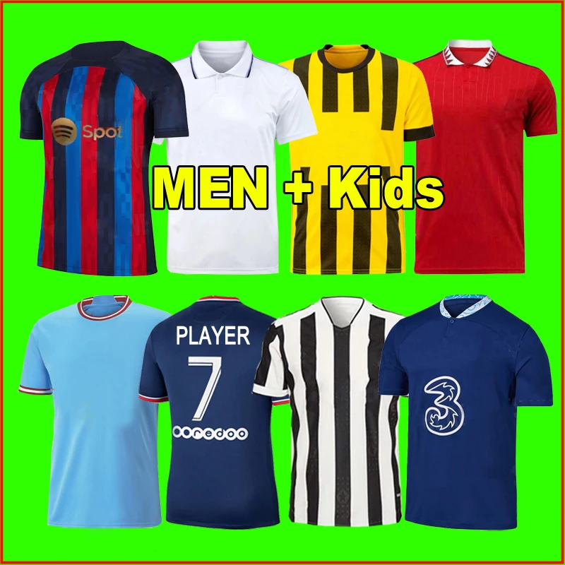 soccer jersey 2022 2023 KROOS GNABRY WERNER DRAXLER REUS MULLER GOTZE club football shirt uniforms men + kids