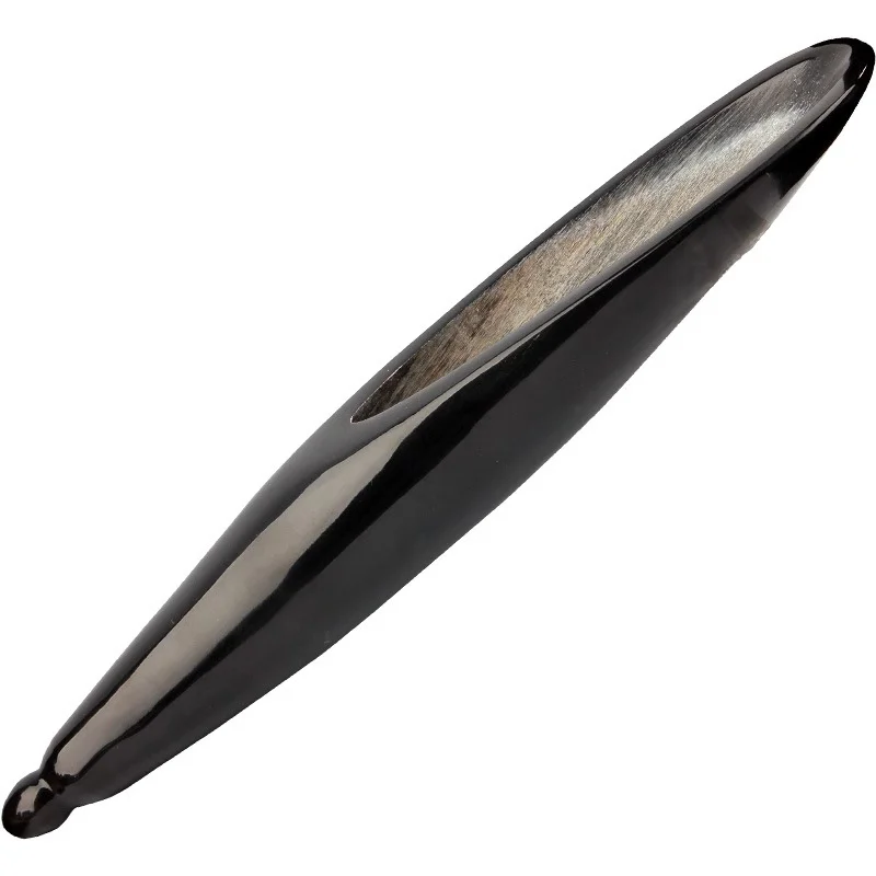 20CM buffalo horn scraping plate guasha board Scrapes the skin the board scraping therapy
