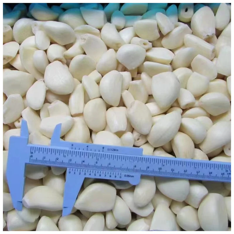 Large Packaged Clean Frozen Garlic in Sweet Taste Spicy Delicious IQF Process Bulk Packed in Carton with Cube Chunk Dice Pattern
