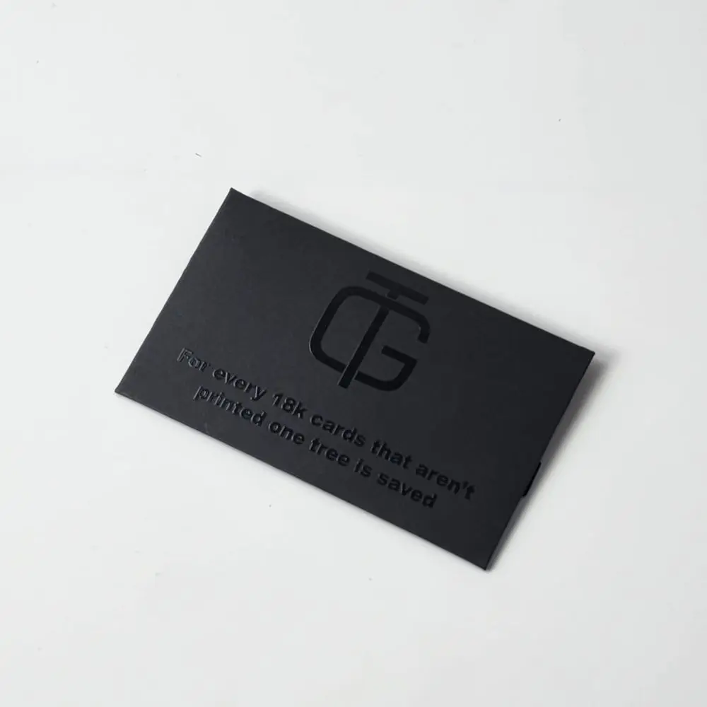 Custom Spot UV Logo Printing Paper VIP Credit Business Paper Packaging Gift Card Packaging Envelope Box