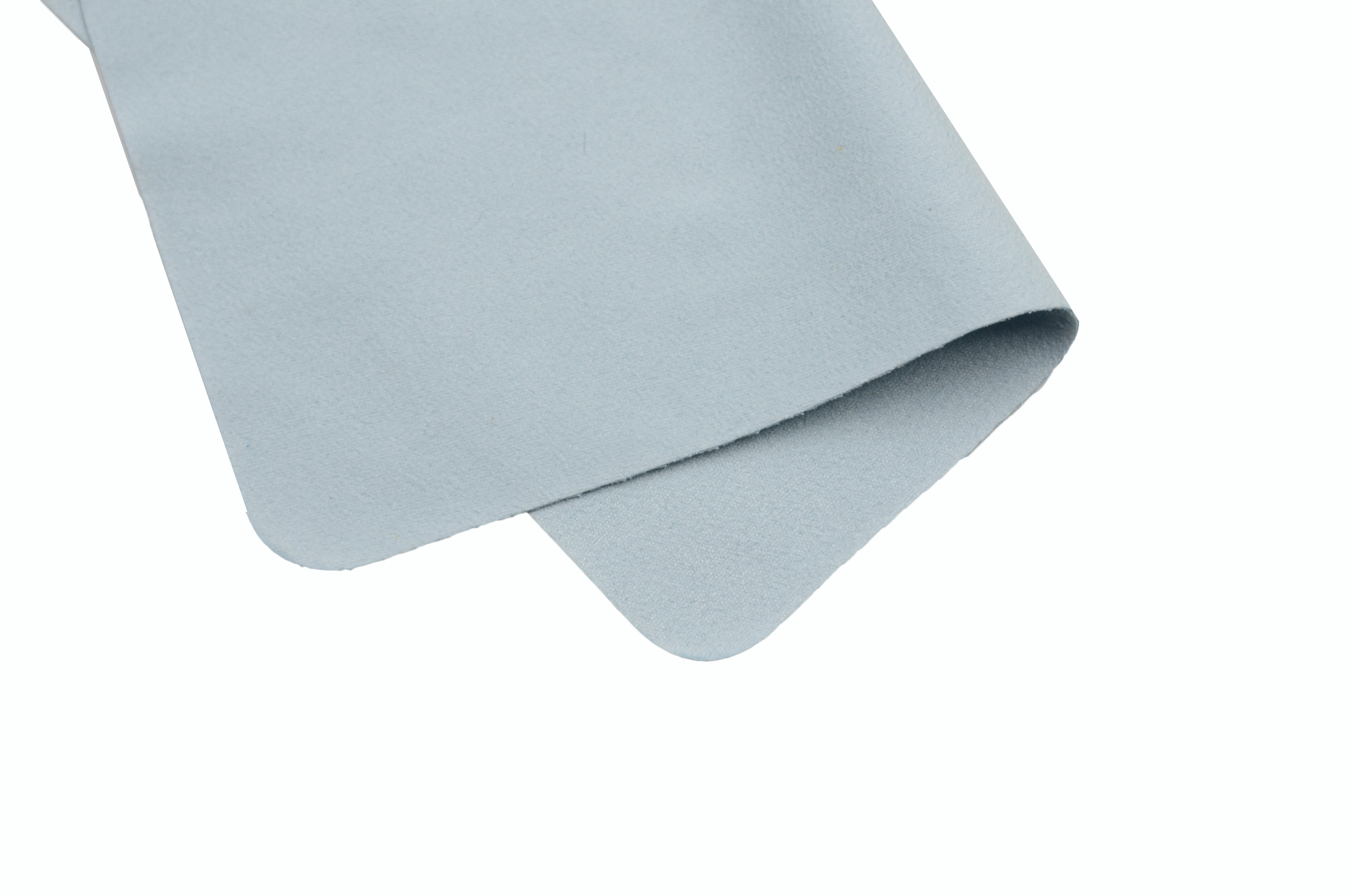 microfiber suede two side flannel eye glasses cleaning cloth