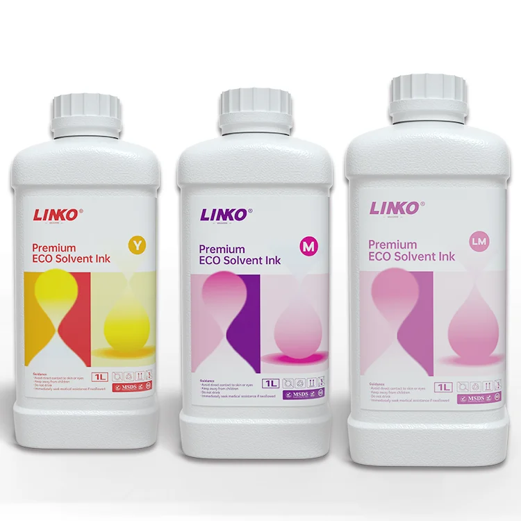Eco solvent ink for epson DX5 DX7 XP600 for eco solvent printer large printing ink eco solvent