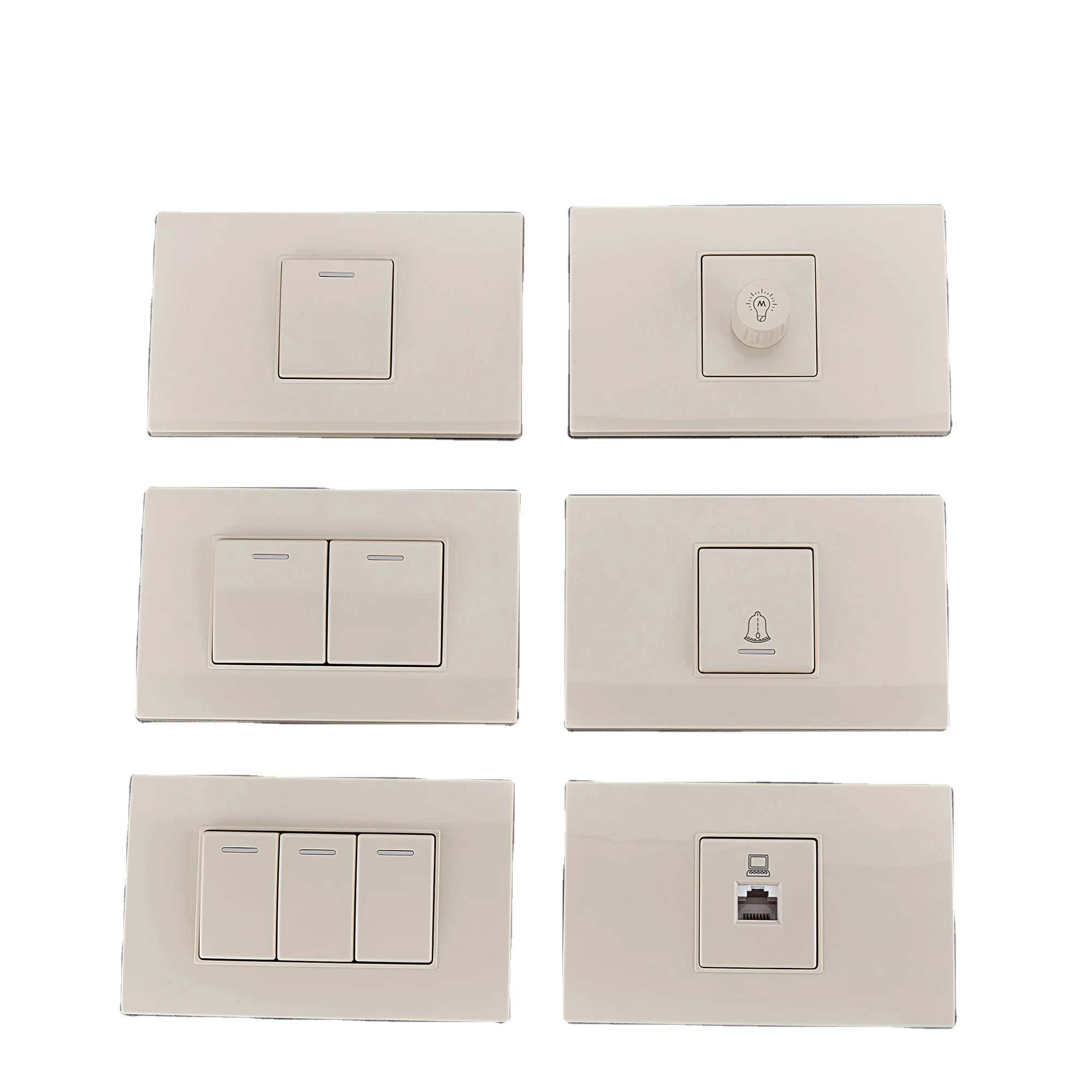 AK series indoor Wall switch New Room Decoration US standard and Italy from Wenzhou wall switch