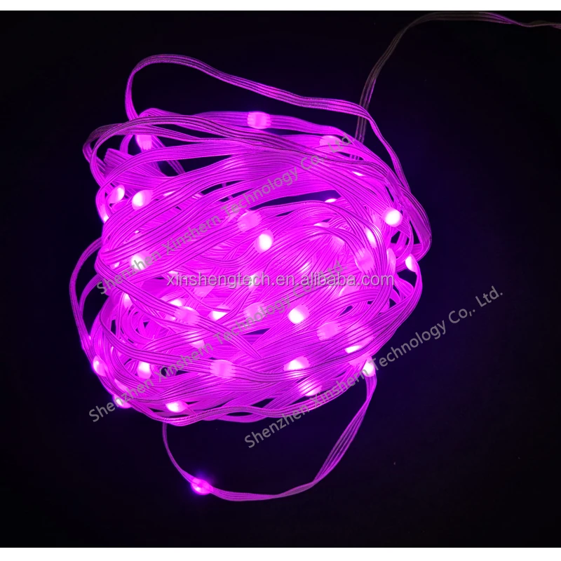 2m/3m/5m/10m Led Christmas Tree PVC String Lights Smart APP Remote Controller Led Strip Lights RGB LED String Decoration Lights