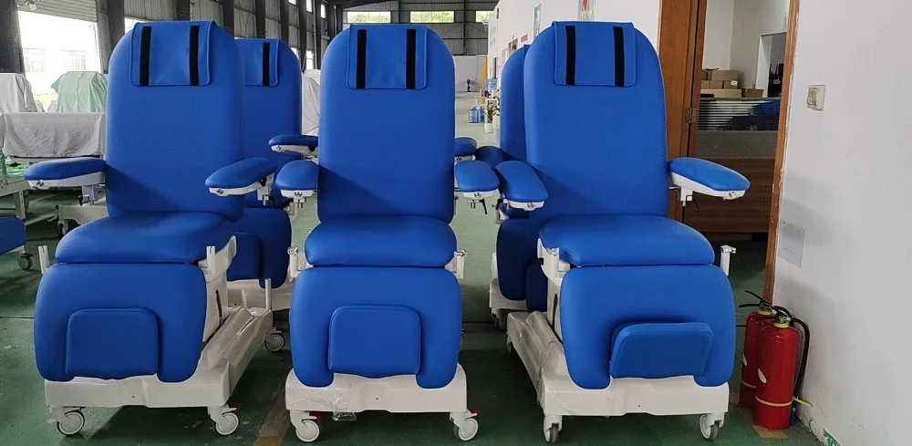 MY-O007A Hot sale hospital furniture good price electric dialysis chair for medical hospital