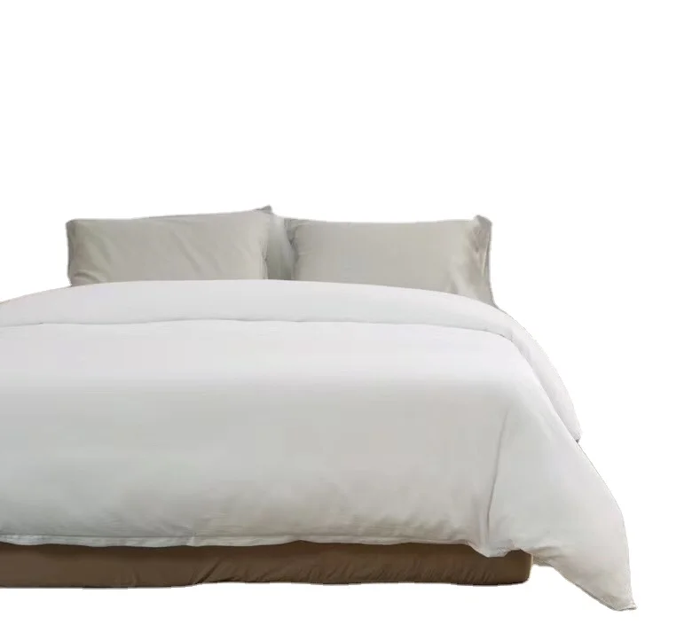 Роскошный дизайнерский комплект постельного белья из египетского хлопка, пододеяльник, пододеяльник, наволочка, 100% чистый хлопок, белый или индивидуальный цвет, однотонный окрашенный