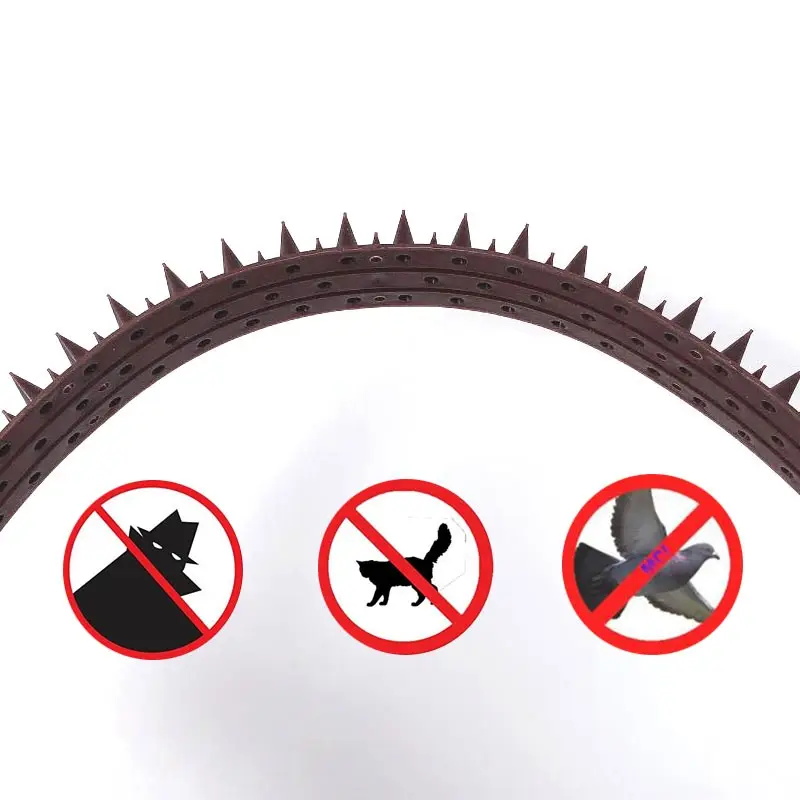 Plastic  Anti repelling bird Pigeon scarer  Fence Wall defender Spike cat rat repellent  pigeon defense