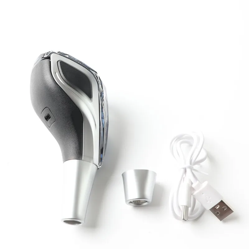 Crystal Cut Series Car Gear Shift Knob Touch Activated Multi-Color LED Light for Mitsubishi