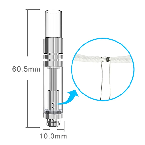 Best selling atomizer cheaps thick oila-cig ceramic coil vaporizer G5 510 thread cbd vaporizer pen oil cartridge