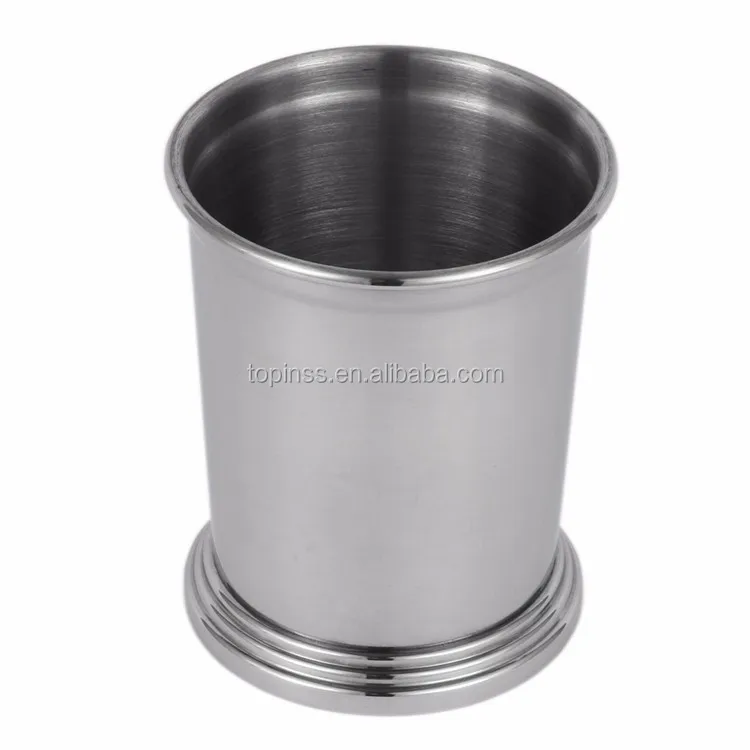 Classic Design Stainless Steel 304 Bartender Bar Accessories Mojito Julep Glass Cup 12oz