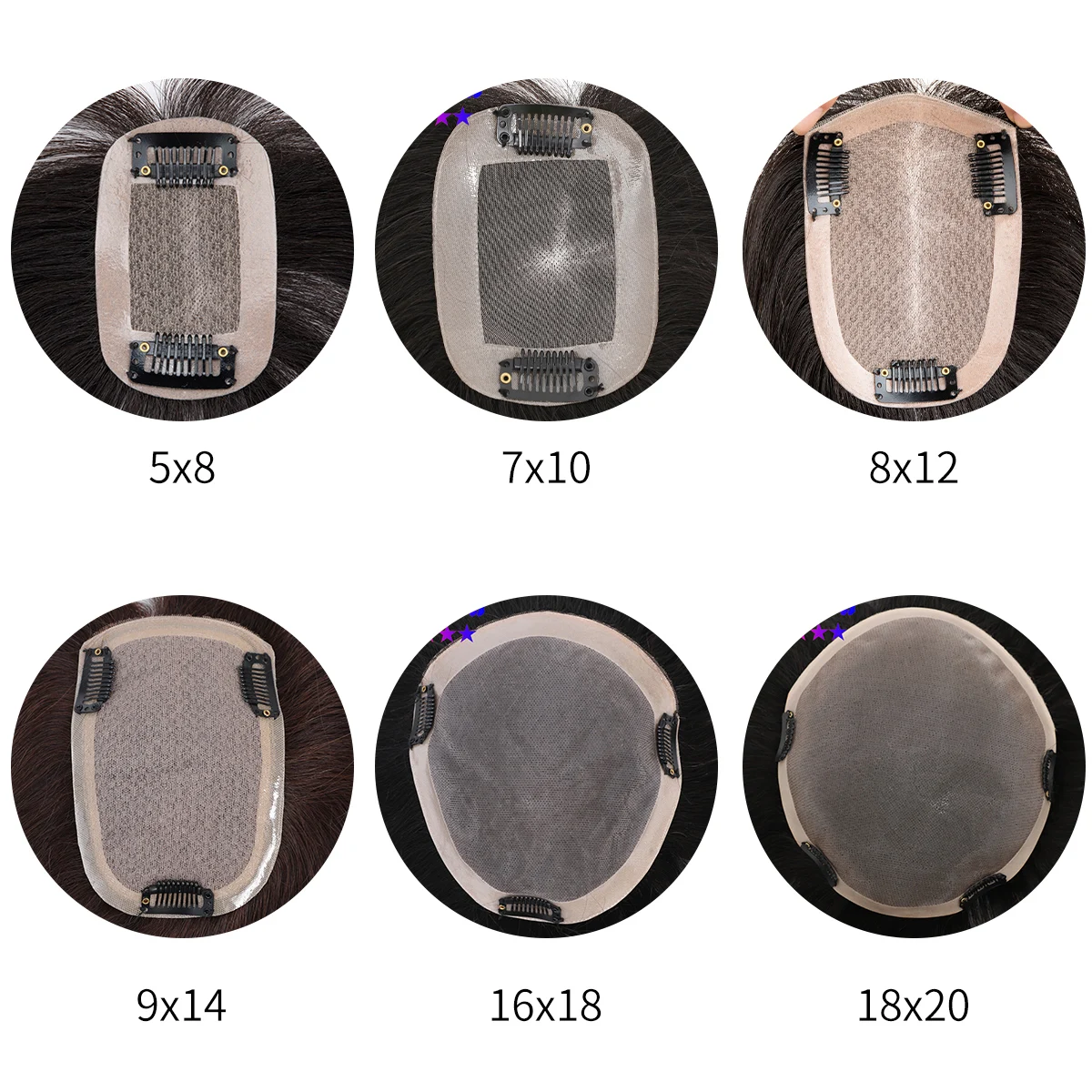 Factory Hot Selling Hair System Mono Toupee for Women Natural Straight Chinese Cuticle Remy Hair Topper  in stock