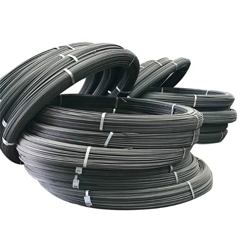 China factory cheap price 65#70#customize size dia carbon black spring coil steel wire for making mattress inner spring