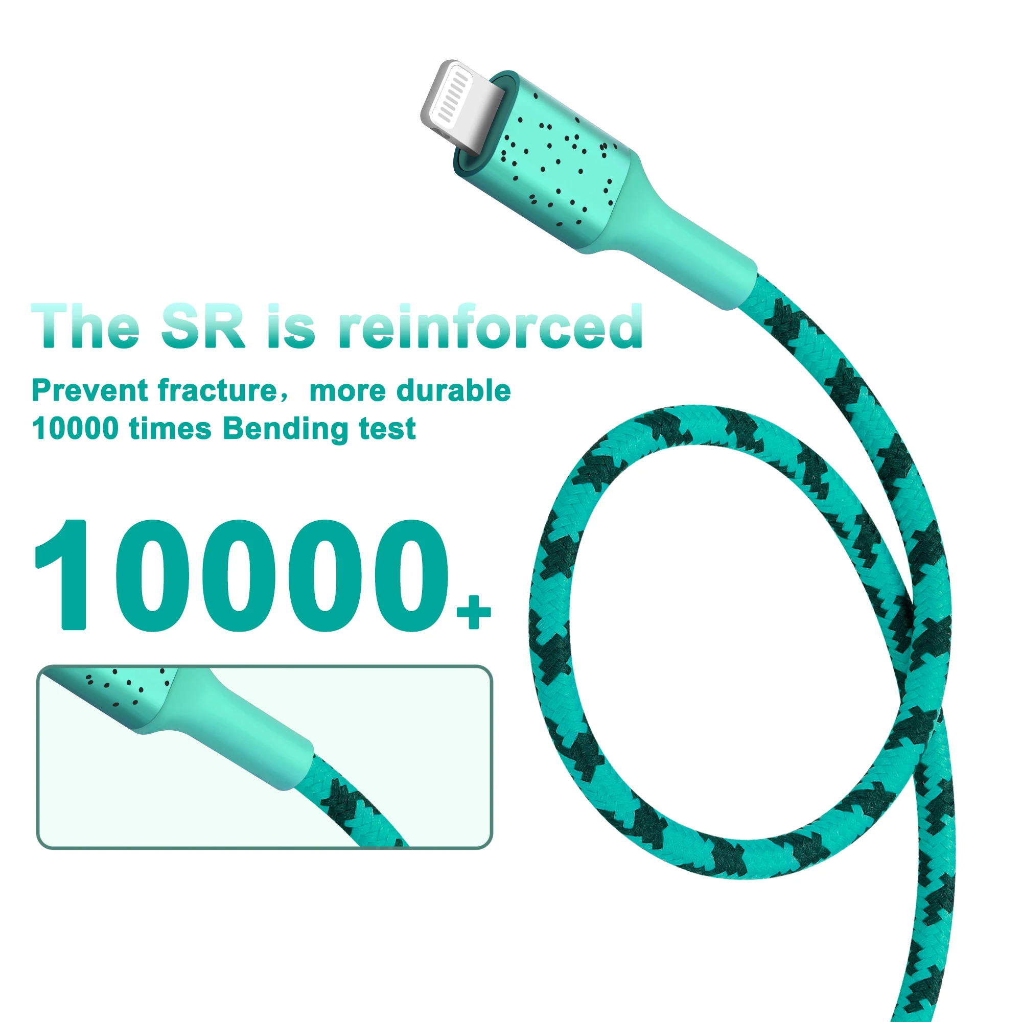 Оптовая продажа 3ft 6ft оригинальный USB 18 Вт 20 хит продаж кабель 2.4A Быстрый зарядный для зарядки Apple ISO iPhone 6 7 8 x 11 12 13