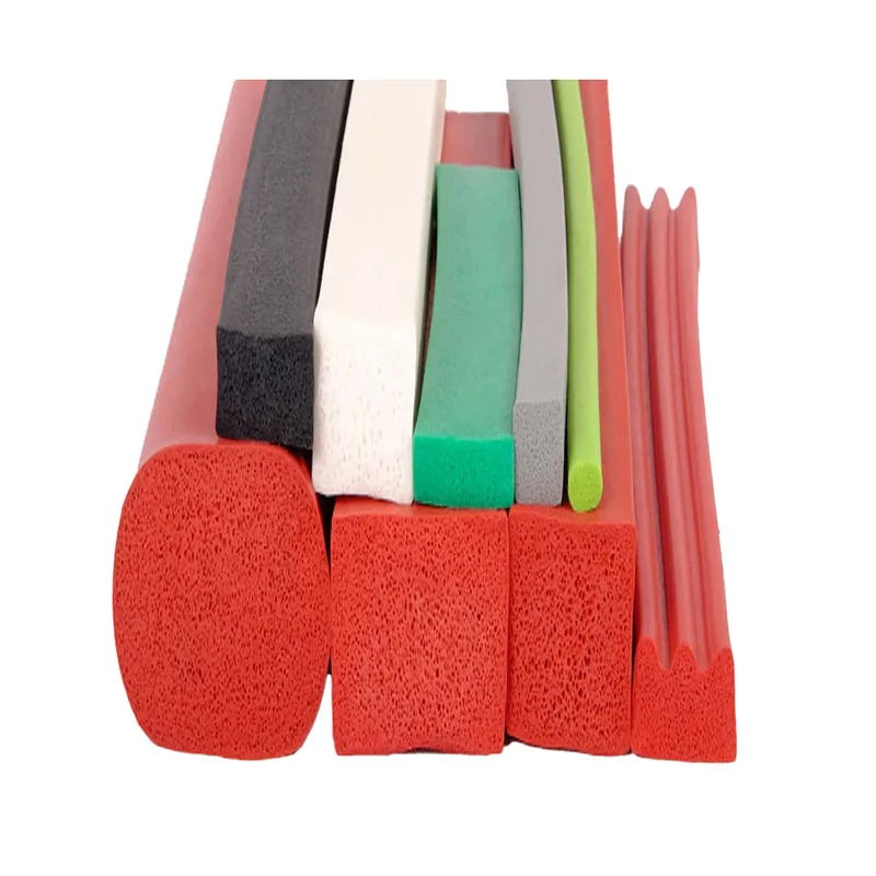 Custom Any Color And Shape Silicone Seal Strip NR NBR EPDM Rubber Seal Strip