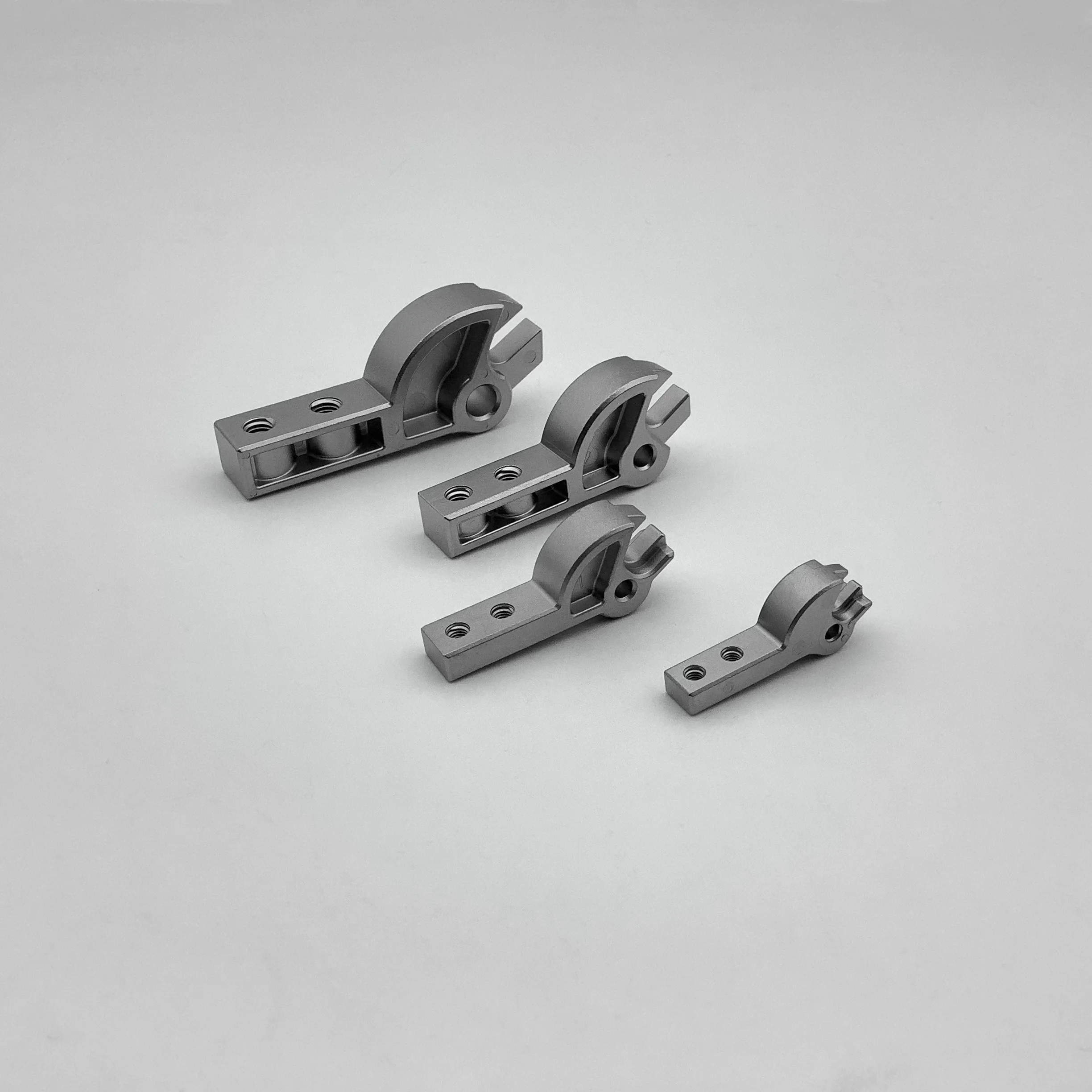 Metallurgy powder custom high precision crescent type pneumatic gripper clamping claw