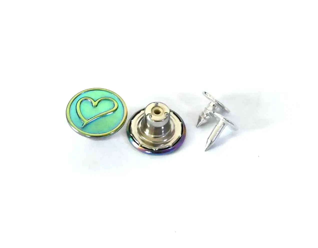 Jean Button Accessories Factory Direct Wholesale Custom Design Metal Brass Zinc Alloy Customized Plating Shank Round Sustainable