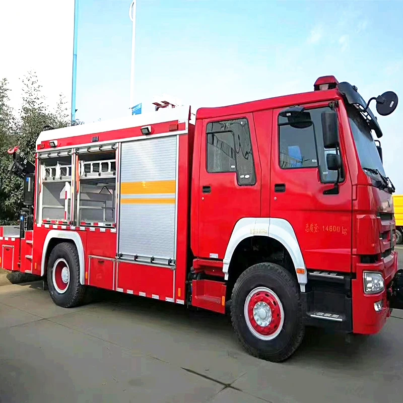  SINOTRUK HOWO 6x4 пожаротушитель для воды сухой порошковый пожарный двигатель грузовик резервуар пожарная машина