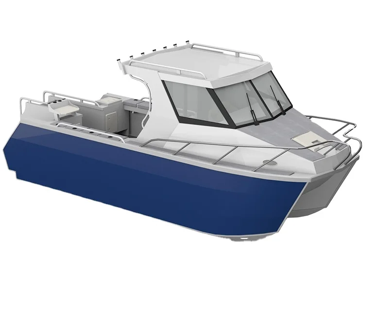 New Lifestyle 24ft aluminum catamaran boat cabin cruiser