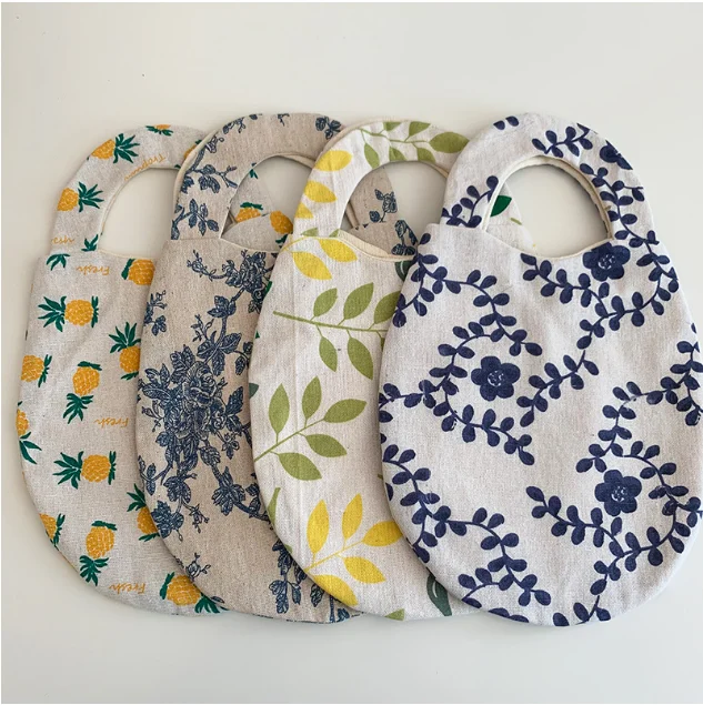 
2020 Ins Hot Cheap Gift Foral Flower Printing Designer Lady Women Outside Cloth Shopping Handbag Inner bags 