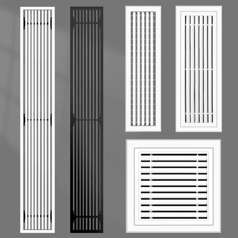 Competitive Price Modern Air Conditioning Ventilation System Plastic linear slot diffuser Air conditioning vent