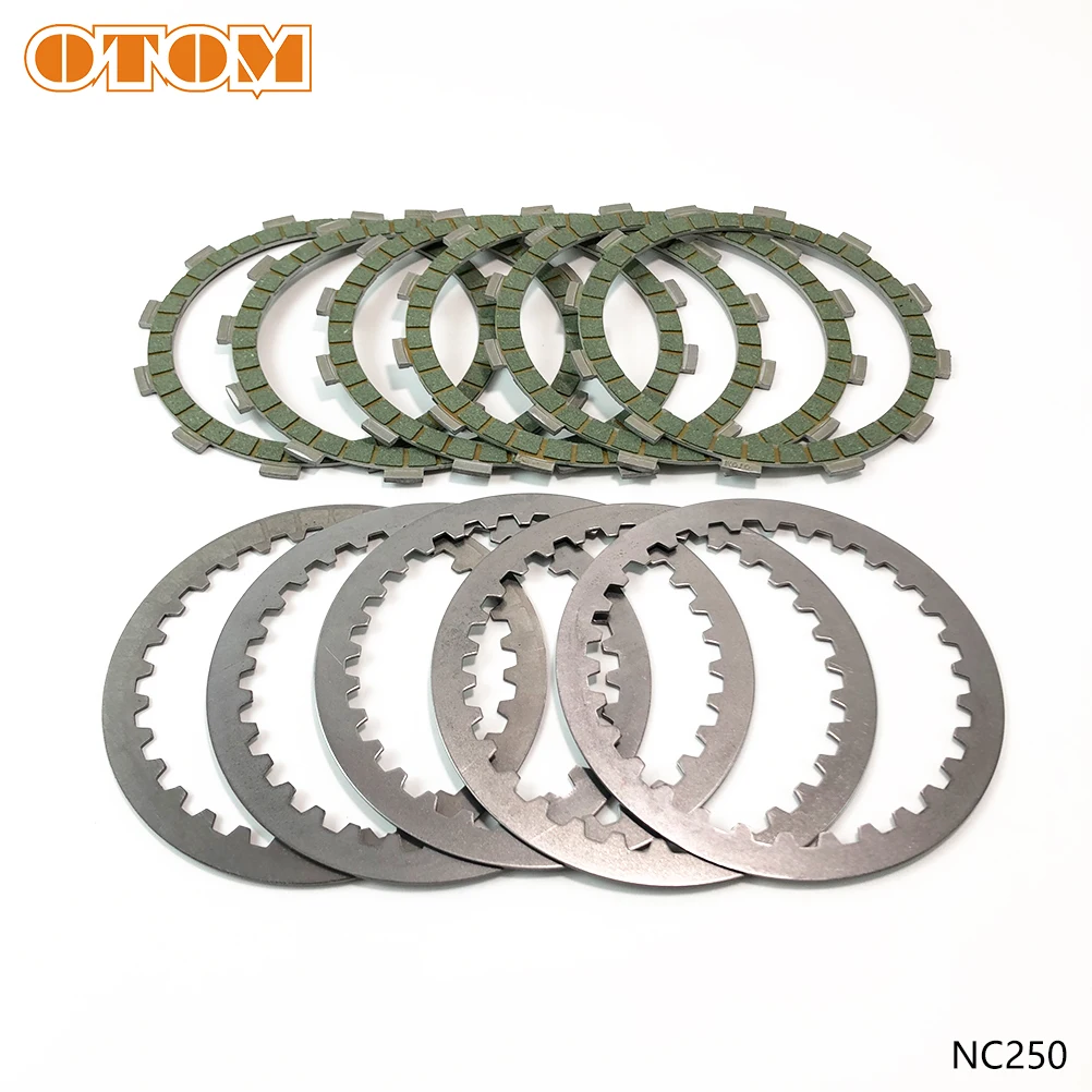 Детали двигателя OTOM ZONGSHEN NC250 NC450 фрикционные диски сцепления комплект стальных дисков