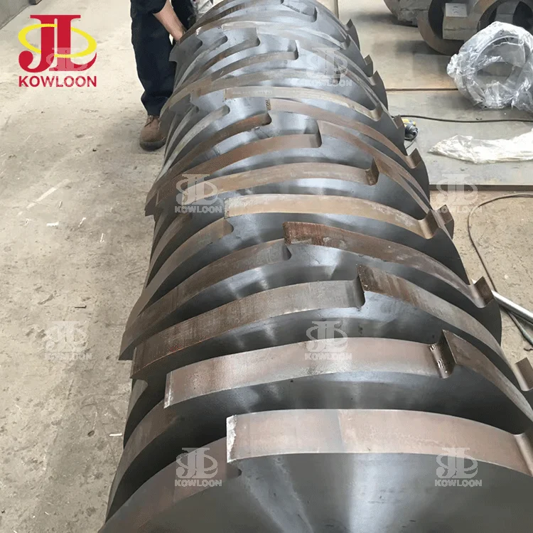 Multipurpose Biomass Crusher Double Axis Rice Straw Paddy Straw Shredder Machine