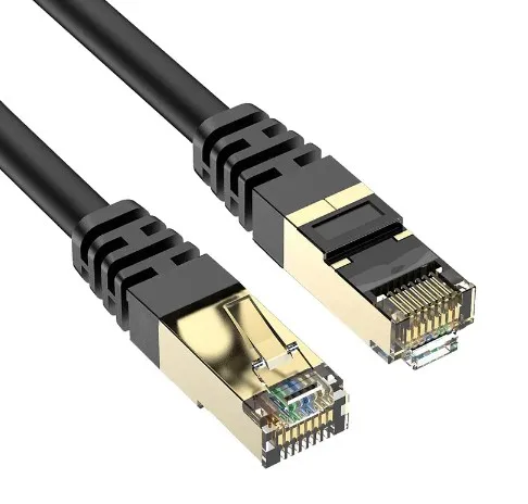 High Speed Network LAN Patch Cord SFTP RJ45 Flat Cat 6 Round Ethernet Cable Internet Network Cable