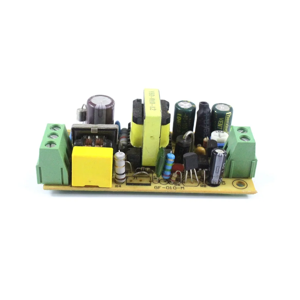 AC 110 В PCB к DC 5 6 12 15 18 1A 2A 3A Вт 10 импульсный источник питания для камер видеонаблюдения