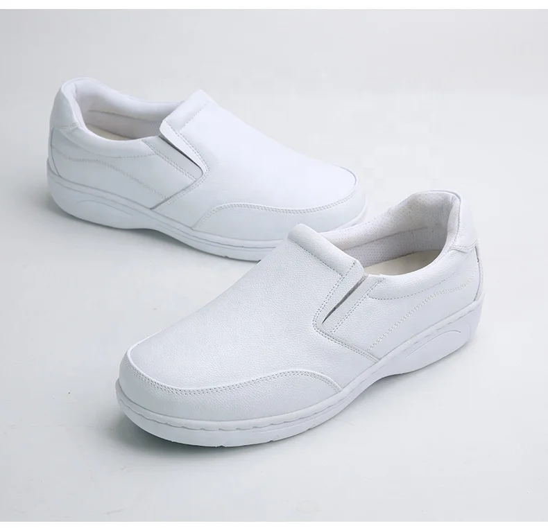 China made Doctor Nursing Nurses Hospital Non Slip Safety Work white Chef Kitchen Clogs Shoes for Women Men manufacturer