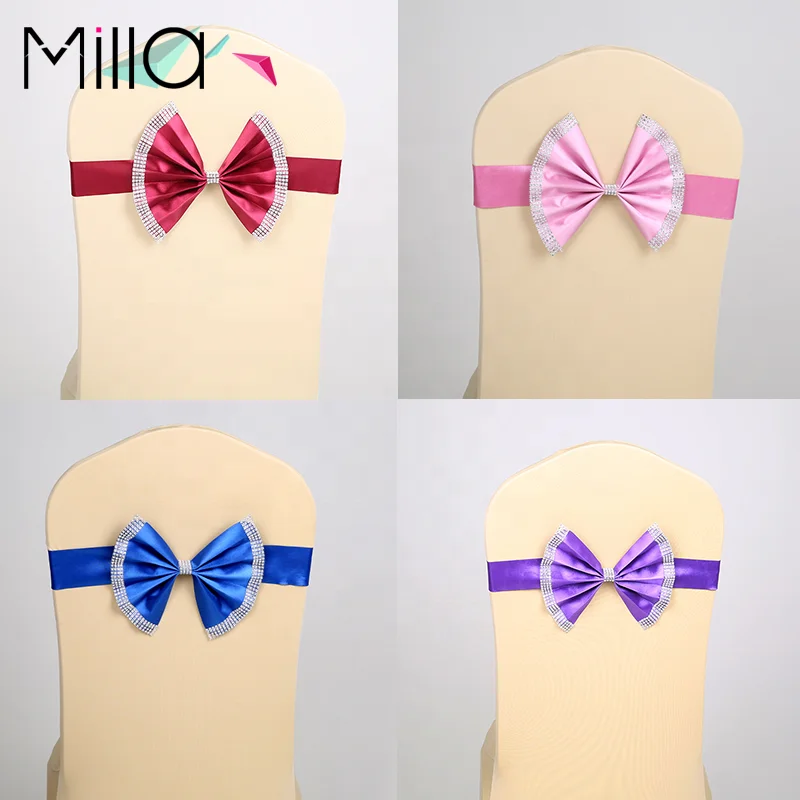 Золотые стулья с завязками