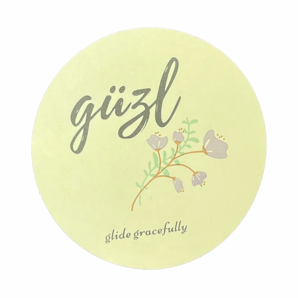 Wholesale round adhesive waterproof synthetic paper bottle label, Custom roll logo label sticker printing