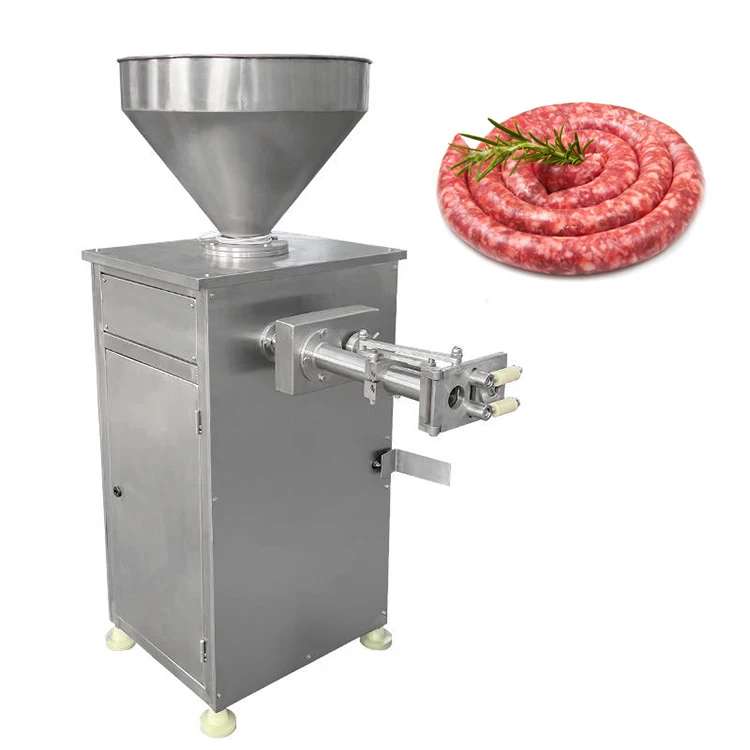 Полная линия для производства свежих сосисок, машина для производства сосисок, линия для переработки мяса сосисок