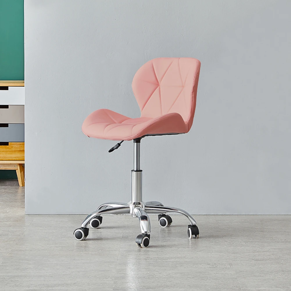 High Quality Ajustable Office Chair Leather Seat Metal Frame Swivel Chair