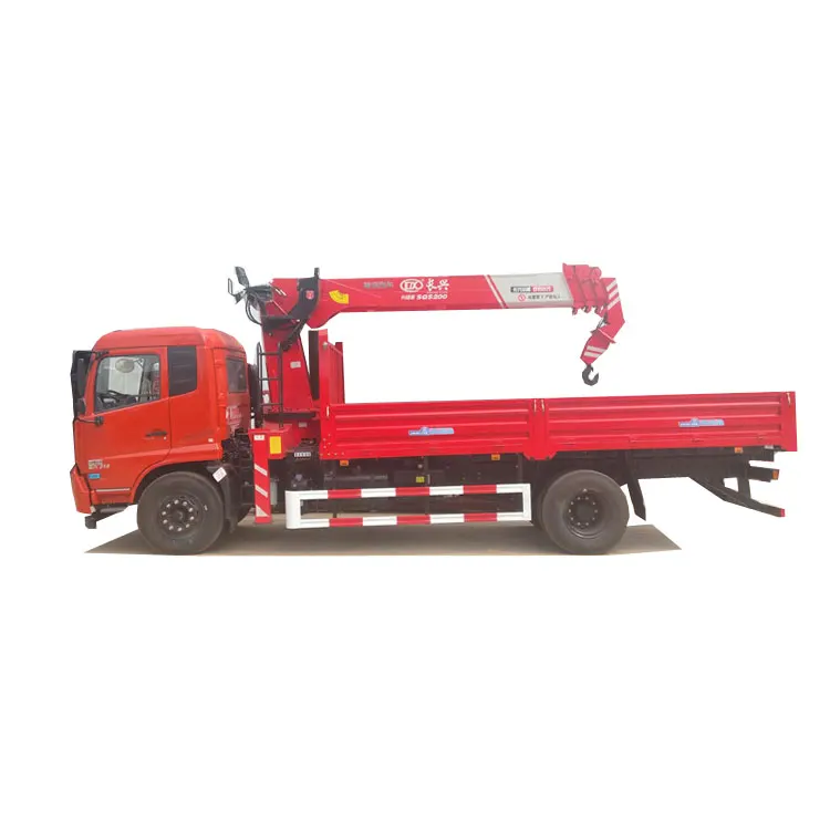 Мини гидравлический подъемник двигателя dongfeng 8ton changxing строительный кран автокраны crean krane