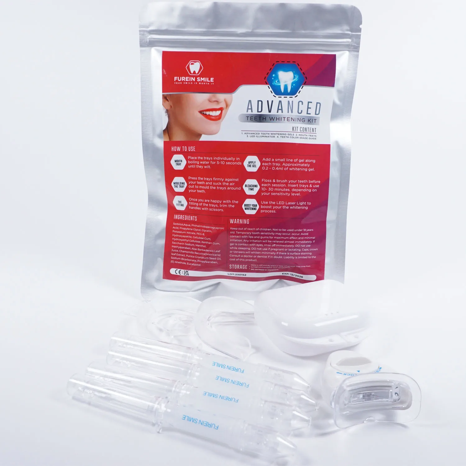 30 Minutes Effective Professional peroxide teeth whitening kits home tooth whitening system