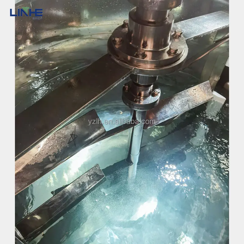 1000L Vacuum Sealed Mixing Pot Cosmetic Cream Homogenizer Oinement Stirring Tank Paste Lotion Blender Sunscreen Agitator Mixer