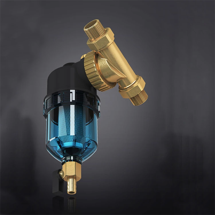 DOZ 12000 Gauss Blue Transparent Tank Boiler Magnet Water Filter