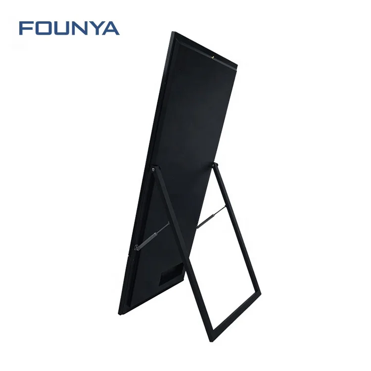 Freestanding restaurant promotion menu board digital signage display