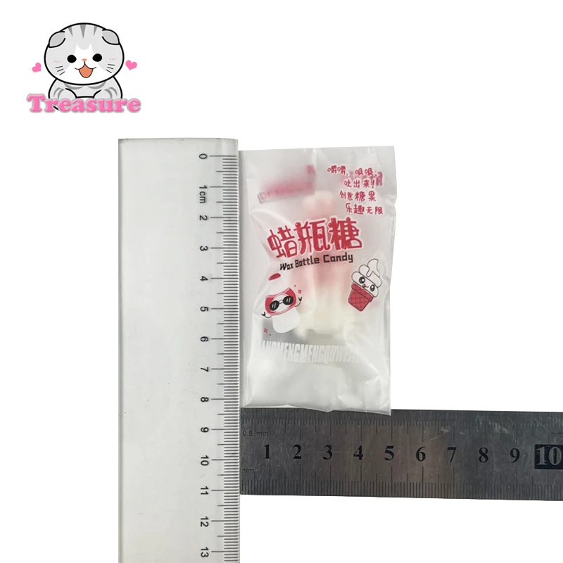 new item Waxy taste  sugar filled with fruit-flavored syrup  individual package