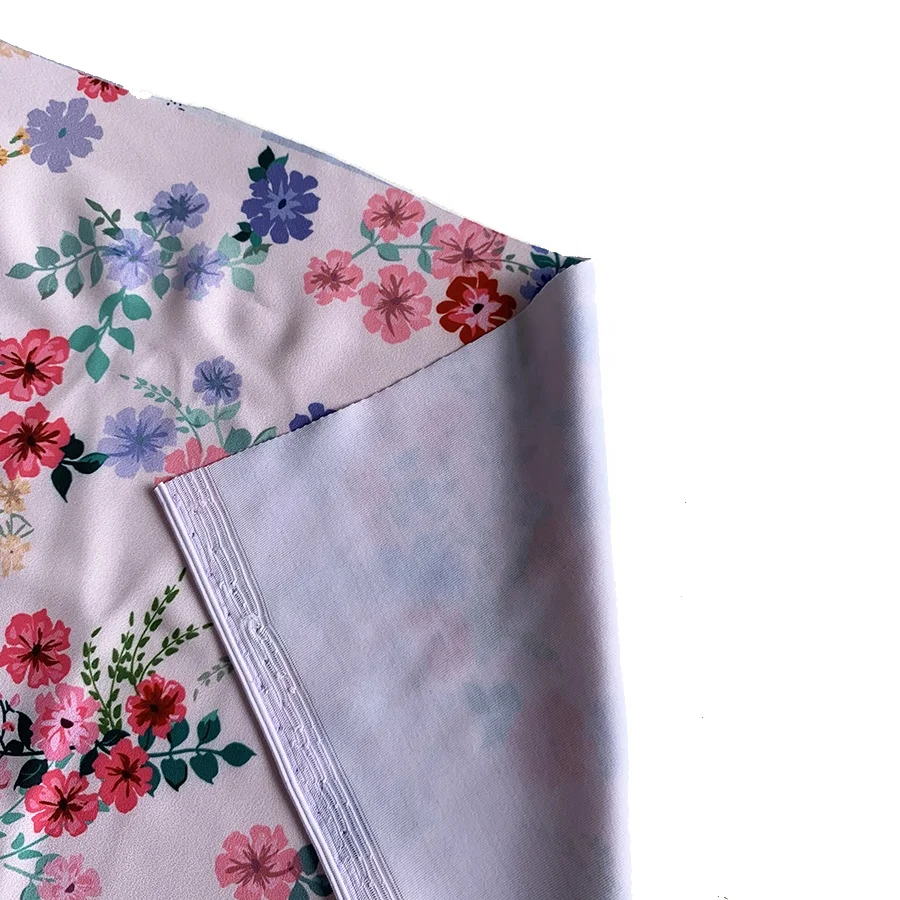 82% Poly 18% Spandex Custom digital print swim fabric for  kids