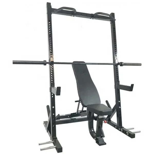 Factory Price Multi Function Best Squat Rack Power Cage and Adjustable Weight Lifting Bench