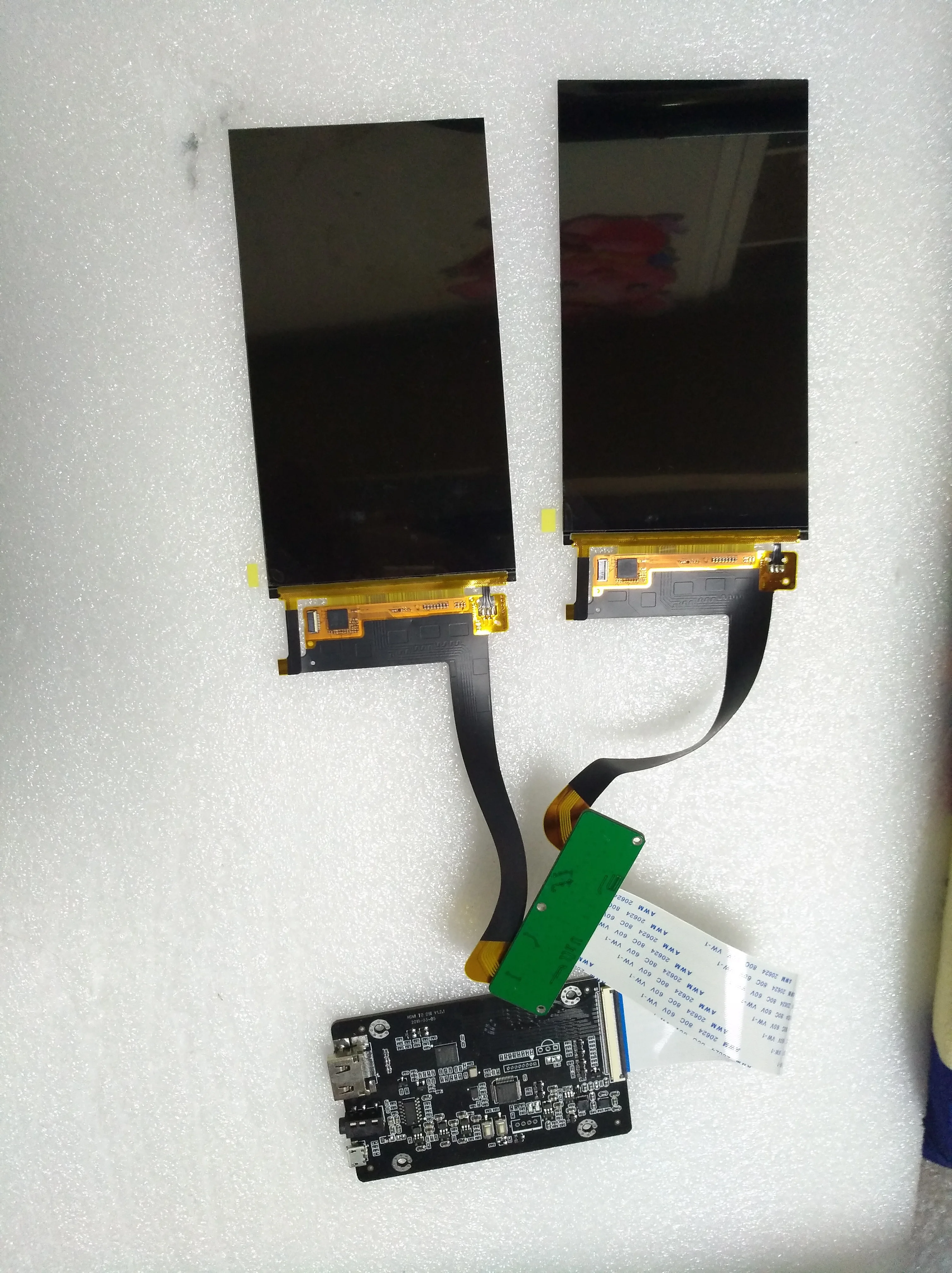 1440*1440 720*1440 6 inch dual in-cell touch screen display with HDM-DSI MIPI controller running for RaspberryPi/Windows/Linux