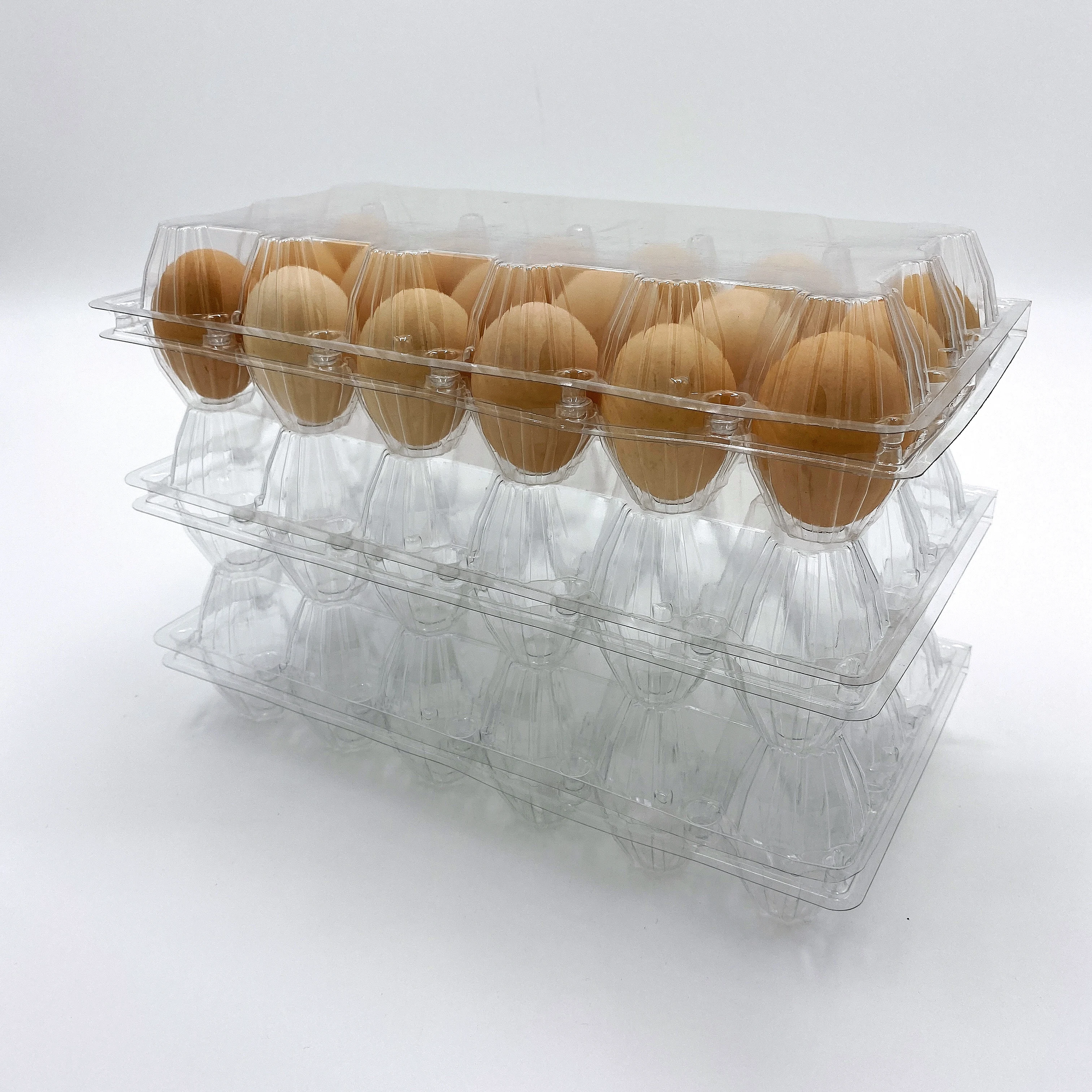 
Latest Design Clear Disposable Transparent Pvc Egg Trays Manufacturers 